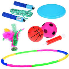 Sporto rinkinys 5in1, įvairių spalvų kaina ir informacija | Vandens, smėlio ir paplūdimio žaislai | pigu.lt