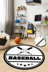 Vaikiškas kilimas Baseball 200x200 cm kaina ir informacija | Kilimai | pigu.lt