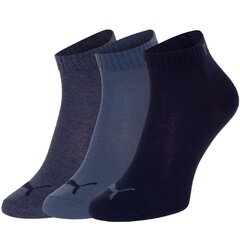 Kojinės vyrams Puma 87395, mėlynos, 3 poros kaina ir informacija | Vyriškos kojinės | pigu.lt