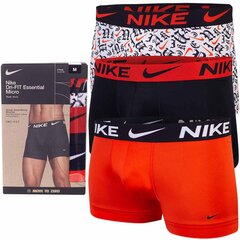 Trumpikės vyrams Nike 87667, įvairių spalvų, 3 vnt. цена и информация | Мужские трусы | pigu.lt
