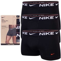 Trumpikės vyrams Nike 87670, juodos, 3 vnt. цена и информация | Мужские трусы | pigu.lt