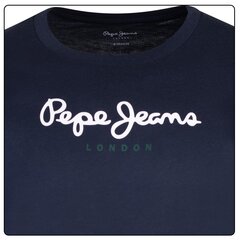 Marškinėliai vyrams Pepe Jeans 87875, mėlyni цена и информация | Мужские футболки | pigu.lt