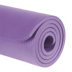 коврик для йоги, 183x61 см, фиолетовый цена и информация | Коврики для йоги, фитнеса | pigu.lt