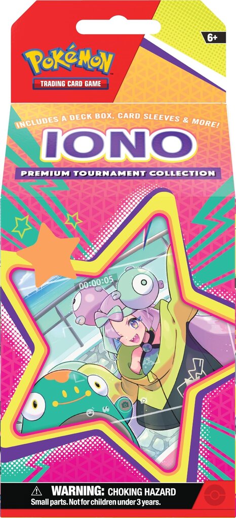 Kortos Pokemon TCG Premium Tournament Collection Iono, EN kaina ir informacija | Stalo žaidimai, galvosūkiai | pigu.lt