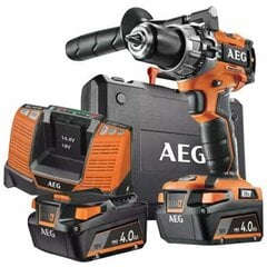 Gręžtuvas AEG BSB18C2BL-402C, 18 V kaina ir informacija | Mechaniniai įrankiai | pigu.lt