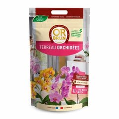 Žemė orchidėjoms Or Brun, 4L цена и информация | Грунт, земля, торф, компост | pigu.lt