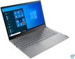 Lenovo ThinkBook 14 G2 ITL 14", Intel Core i7-1165G7, 16GB, 512GB SSD, WIN 10, Juodas kaina ir informacija | Nešiojami kompiuteriai | pigu.lt