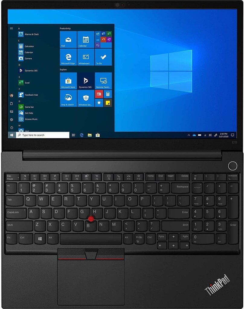 Lenovo ThinkPad E15 Gen 2 (Intel) 15.6", Intel Core i5-1135G7, 16GB, 512GB SSD, WIN 10, Juodas kaina ir informacija | Nešiojami kompiuteriai | pigu.lt