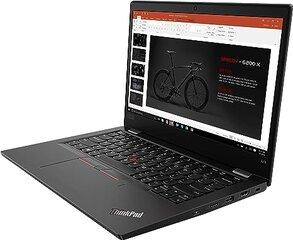 Lenovo ThinkPad L13 13.3", Intel Core i3-10110U, 4GB, 128GB SSD, be OS, Juodas kaina ir informacija | Nešiojami kompiuteriai | pigu.lt