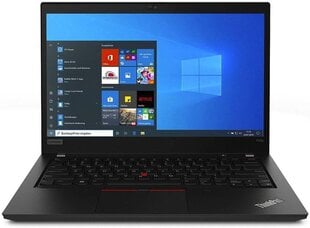 Lenovo ThinkPad L490 14", Intel Core i3-8145U, 8GB, 512GB SSD, be OS, Juodas kaina ir informacija | Nešiojami kompiuteriai | pigu.lt