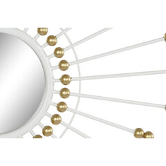 Sieninis veidrodis Home Esprit, 80 x 2.5 x 80 cm, auksinis kaina ir informacija | Veidrodžiai | pigu.lt