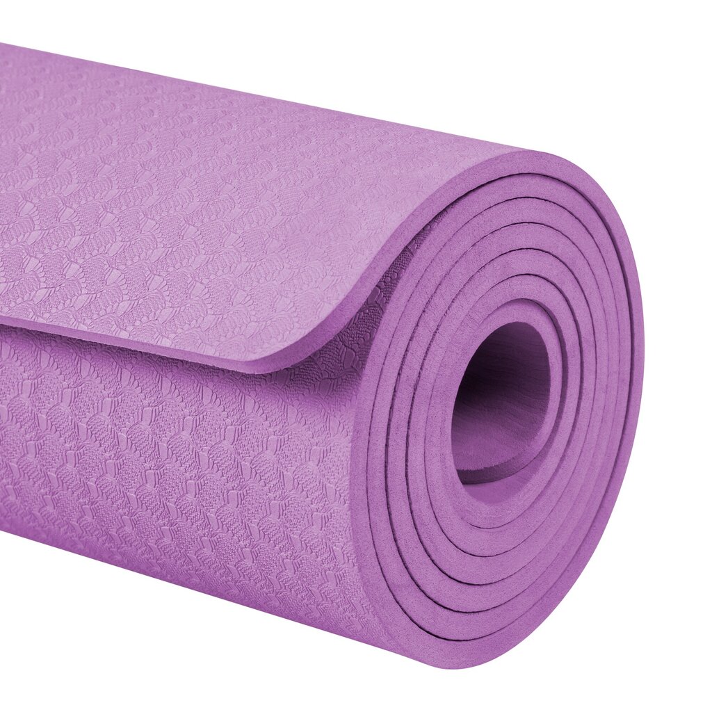 Kilimėlis jogai Rebel, 183x61cm, violetinis kaina ir informacija | Kilimėliai sportui | pigu.lt