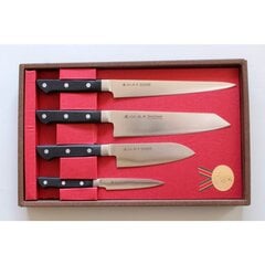 Набор японских ножей Satake Satoru, 4 шт. цена и информация | Ножи и аксессуары для них | pigu.lt