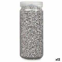 Dekoratyviniai akmenys Sidabras 2 - 5 mm 700 g (12 vnt.) kaina ir informacija | Riedlentės | pigu.lt