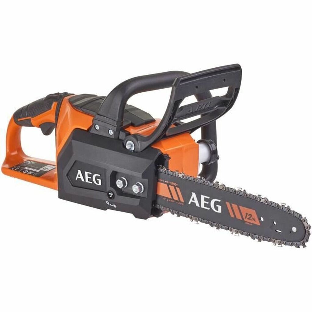 Akumuliatorinis grandininis pjūklas AEG Powertools ACS18B30, 30 cm kaina ir informacija | Grandininiai pjūklai | pigu.lt