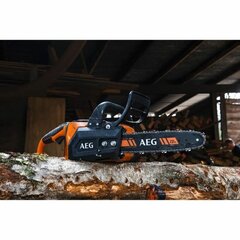 Akumuliatorinis grandininis pjūklas AEG Powertools ACS18B30, 30 cm цена и информация | Цепные пилы | pigu.lt