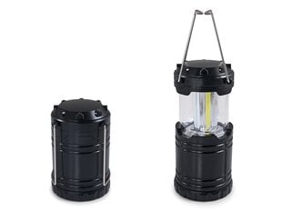 Светодиодный фонарь - 3W COB кемпинговая лампа - холодный белый (6000K) - 3xAA батареи цена и информация | Фонарики, прожекторы | pigu.lt