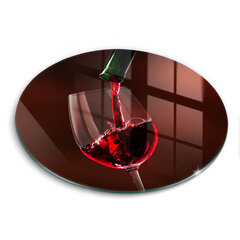Stiklinė pjaustymo lenta Taurė vyno, 30 cm kaina ir informacija | Pjaustymo lentelės | pigu.lt