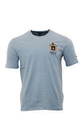 Marškinėliai vyrams 54406-6, mėlyni цена и информация | Мужские футболки | pigu.lt