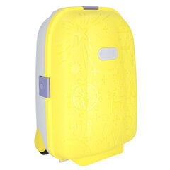 Vaikiškas lagaminas ikonk, geltonas kaina ir informacija | Lagaminai, kelioniniai krepšiai | pigu.lt