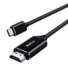 Кабель USB-C to HDMI 2.1 4k60Hz RayCue cable, 2 м цена и информация | Кабели и провода | pigu.lt