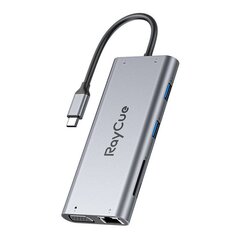RayCue HXD-RC21101 цена и информация | Адаптеры, USB-разветвители | pigu.lt