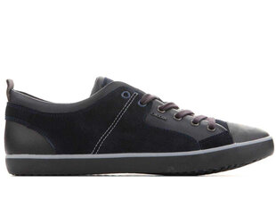 Laisvalaikio batai vyrams Geox U Smart, juodi цена и информация | Кроссовки для мужчин | pigu.lt