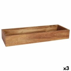 Organizatorius 53 x 16.2 x 7.5 cm (3 vnt.) цена и информация | Комплектующие для кухонной мебели | pigu.lt