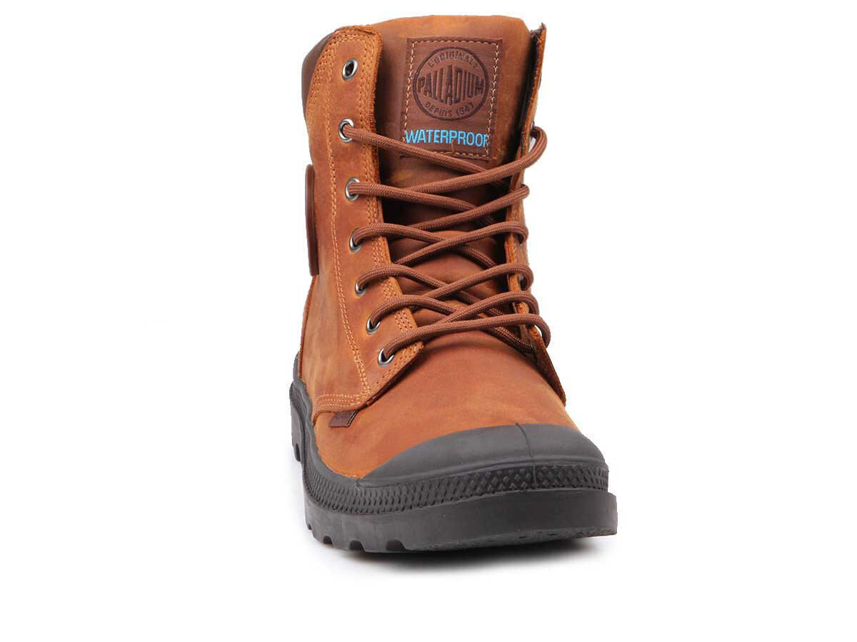 Laisvalaikio batai vyrams Palladium Pampa Cuff WP Lux 73231-733-M 21929-19, rudi kaina ir informacija | Vyriški batai | pigu.lt