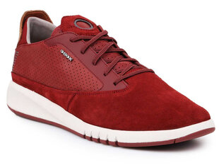 Laisvalaikio batai vyrams Geox U Aerantis 887649, raudoni цена и информация | Кроссовки для мужчин | pigu.lt
