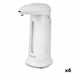 Automatinis muilo dozatorius su jutikliu Basic Home 350 ml (6 vnt.) цена и информация | Аксессуары для ванной комнаты | pigu.lt