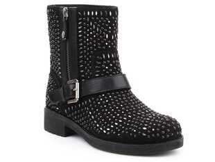 Auliniai batai moterims Geox New Virna 78765, juodi kaina ir informacija | Aulinukai, ilgaauliai batai moterims | pigu.lt
