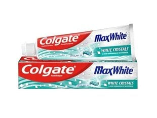 Dantų pasta Colgate Max White White Crystals, 100 ml kaina ir informacija | Dantų šepetėliai, pastos | pigu.lt