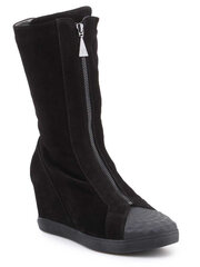 Auliniai batai moterims Geox Eleni 876789, juodi kaina ir informacija | Aulinukai, ilgaauliai batai moterims | pigu.lt