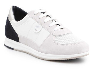 Laisvalaikio batai moterims Geox D Avery 58765, balti kaina ir informacija | Sportiniai bateliai, kedai moterims | pigu.lt