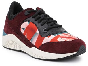 Geox laisvalaikio batai moterims Omaya 24179, raudoni цена и информация | Спортивная обувь, кроссовки для женщин | pigu.lt