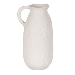 Keramikinis ąsotis, baltas, 20 x 17 x 36 cm kaina ir informacija | Taurės, puodeliai, ąsočiai | pigu.lt