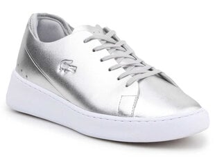 Laisvalaikio batai moterims Lacoste Eyyla Lifestyle 88654, sidabriniai цена и информация | Спортивная обувь, кроссовки для женщин | pigu.lt