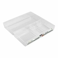 Organizatorius Confortime polistirenas 30 x 30 x 5 cm (12 vnt.) цена и информация | Комплектующие для кухонной мебели | pigu.lt