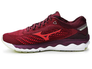 Bėgimo bateliai moterims Mizuno Wave Sky 3 J1GD190259, raudoni цена и информация | Спортивная обувь, кроссовки для женщин | pigu.lt