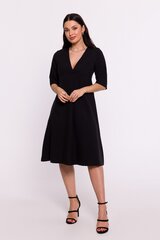 Suknelė moterims BeWear B280, juoda цена и информация | Платья | pigu.lt