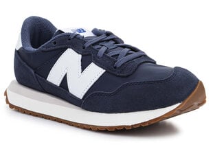 New Balance laisvalaikio batai moterims GS237PD, mėlyni цена и информация | Спортивная обувь, кроссовки для женщин | pigu.lt