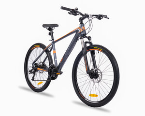 Товар с повреждённой упаковкой. Велосипед Insera X2600, 43 см, темно-серый цвет цена и информация | Товары для спорта, отдыха, туризма с поврежденной упаковкой | pigu.lt