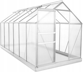 Polikarbonato šiltnamis Funfit Garden Greenhouse, 380x190x195 cm kaina ir informacija | Šiltnamiai | pigu.lt