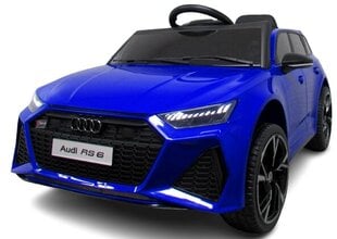 Elektromobilis vaikams Cabrio Audi, mėlynas kaina ir informacija | Elektromobiliai vaikams | pigu.lt