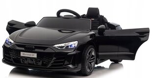 Vienvietis vaikiškas elektromobilis Audi e-tron GT RS 4x4, juodas kaina ir informacija | Elektromobiliai vaikams | pigu.lt