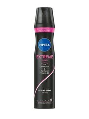 Лак для волос Nivea Extreme Hold, 250 мл цена и информация | Средства для укладки волос | pigu.lt