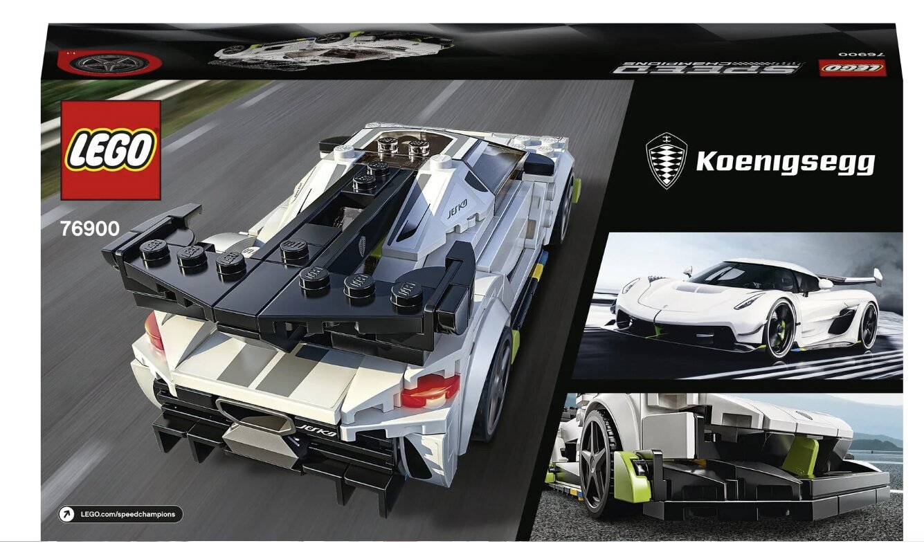 76900 LEGO® Speed Champions Koenigsegg Jesko kaina ir informacija | Konstruktoriai ir kaladėlės | pigu.lt