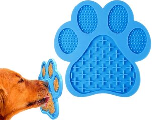 Šuns laižymo kilimėlis C1, mėlynas kaina ir informacija | Žaislai šunims | pigu.lt