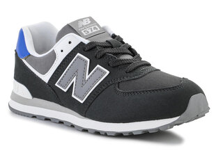 Sportiniai batai vaikams New Balance GC574MB1 30089-442, juodi цена и информация | Детская спортивная обувь | pigu.lt